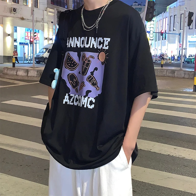 

2021 Summer YouthfulShort-Sleeved T-Shirt Korean Loose Kawaii Blouse