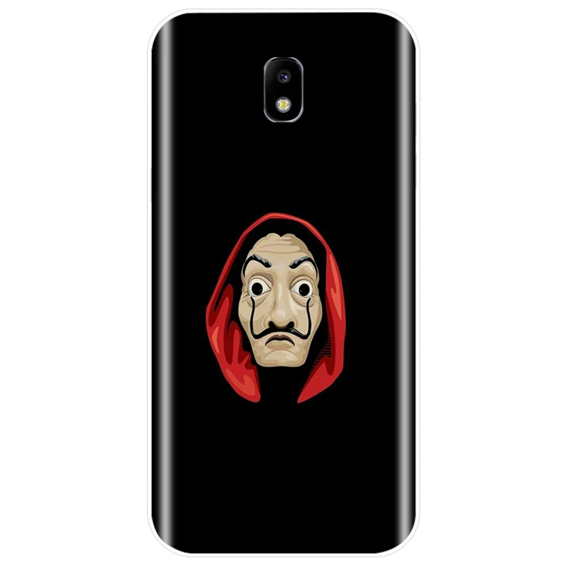 La casa de papel ТВ новоприбывшие крышка ТПУ чехол для телефона для samsung Galaxy J3 J4 J5 J6 J8 J5 J7 J5 J7