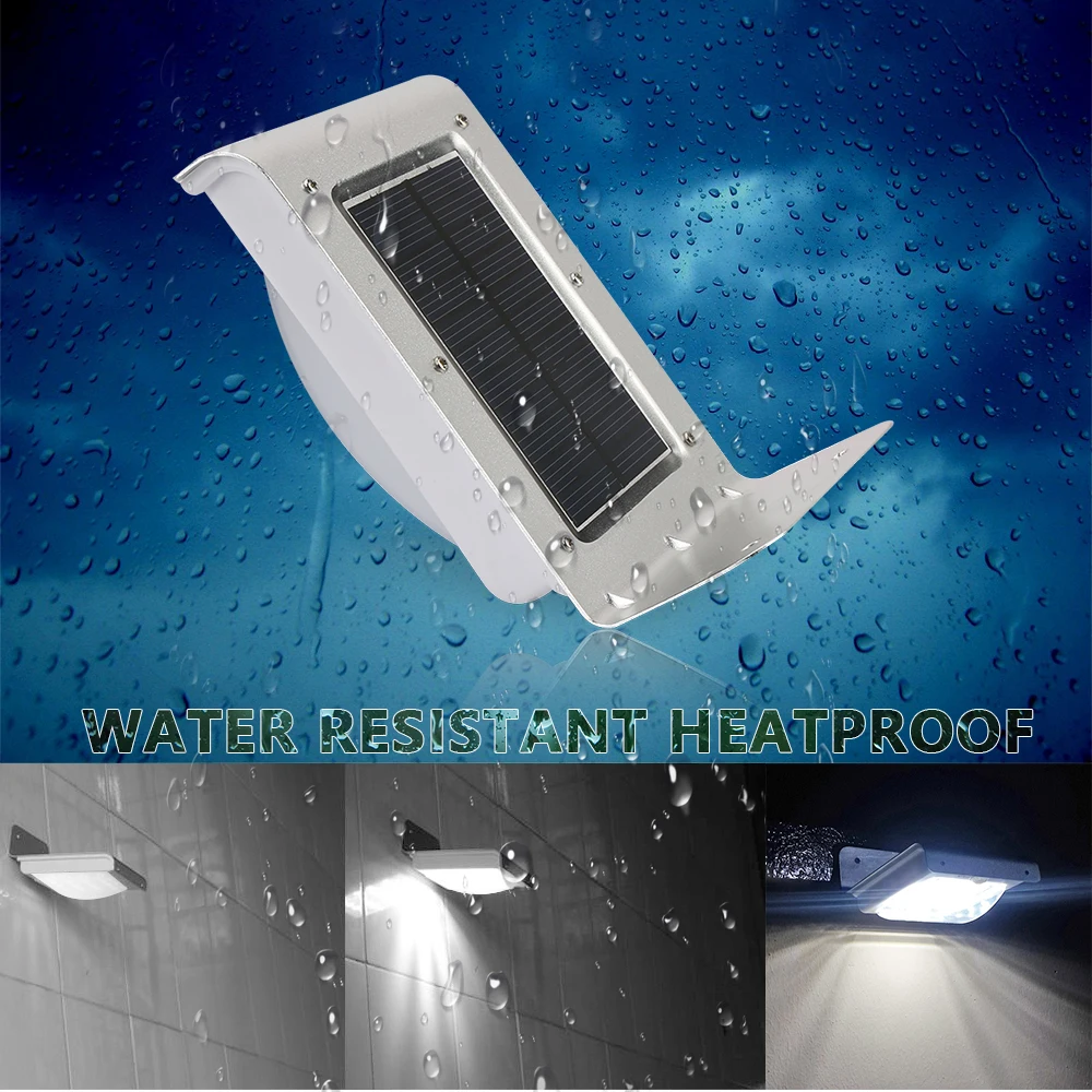 16 светодиодов солнечная энергия перезаряжаемый инфракрасный датчик движения