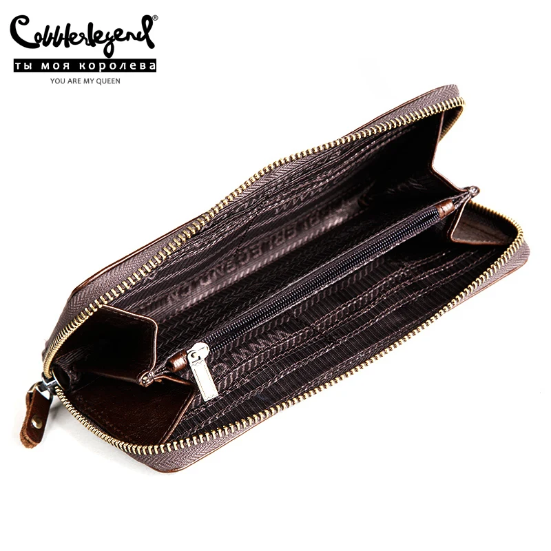 Cobbler Legend новые ретро трендовые женские кошельки для леди из натуральной кожи тонкий клатч кошелек для девочек длинные кошельки для карт и монет