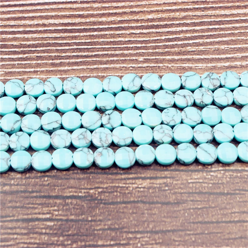 Модные ювелирные изделия Lanli натуральный драгоценный камень бирюзовый торт с