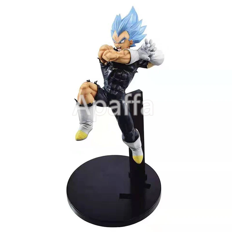 17 см Dragon Ball Z Аниме ПВХ фигурка Супер Saiyan голубые волосы Сон Гоку Вегета LC Коллекционная фигурка игрушка