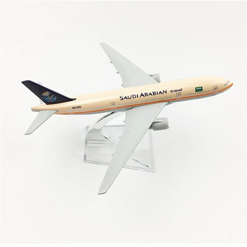 Авиационная модель самолета Boeing 747 400 Airways модель самолета Saudi Arabian B747, подарки для детей 1