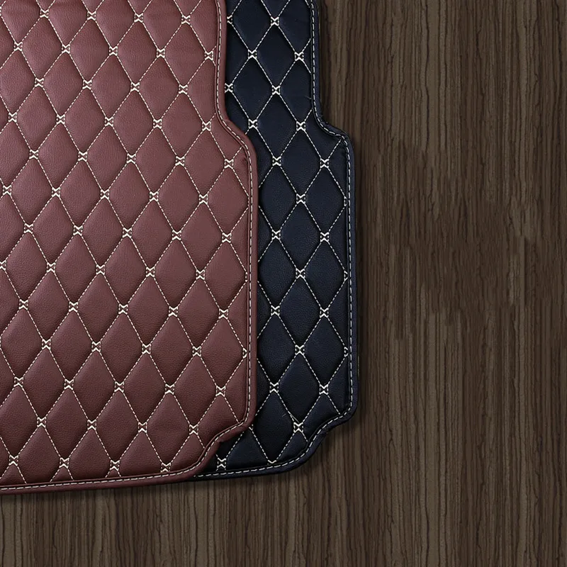 Коврик для багажника автомобиля кожаный декоративный ковер защитная накладка