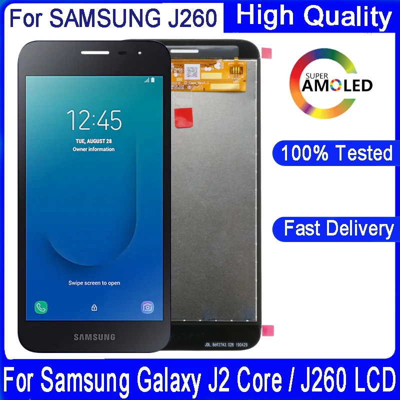 Оригинальный 5 0 дюймов ЖК дисплей для Samsung Galaxy J2 Core J260 J260M J260F J260G сенсорный экран