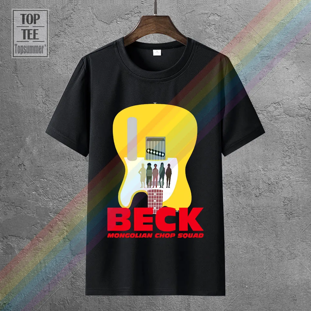 

Beck Mongolian Chop Squad New Solid Color T Shirts Men Cotton Short Sleeve Funny Print Man T Shirt