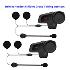 Гарнитура для мотоциклетного шлема MAXTO M2, 6 динамиков, Bluetooth 5,0, FM-радио