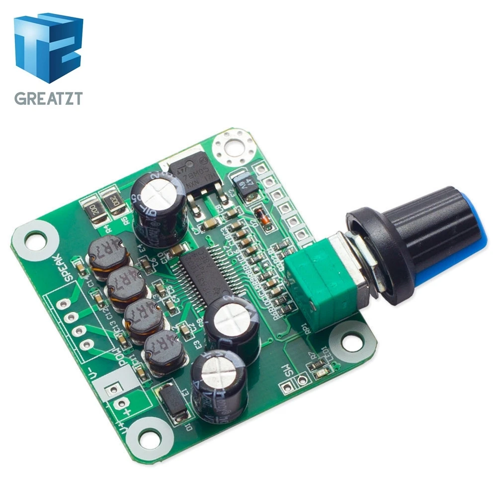 Bluetooth 4,2 TPA3110 15 Вт+ 15 Вт Цифровой стерео аудио Мощность модуль усилителя 12 V-24 V автомобиль для USB Динамик, Портативный Динамик