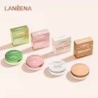 Маска для губ LANBENA, увлажняющая, с экстрактом розы, кокоса, сахара, алоэ, для удаления омертвевшей кожи, меланина, уменьшения морщин, губная помада, Уход за губами