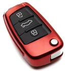 Чехол для автомобильного ключа из ТПУ для Audi A1 A2 A3 8P 8V A4 B6 B7 B8 B9 A6 C6 A8 A5 TT Q7 Q5 Q3 Q8 2019 2020, аксессуары для ключей