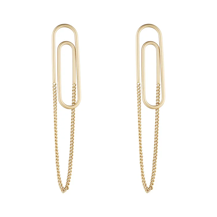 Европейские преувеличенные серьги женские модные креативные