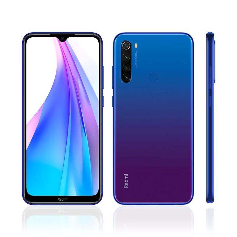 In Stock New Global Version Redmi Note 8T 4GB RAM 64GB ROM Snapdragon 665 Octa Core 6.3' FHD+ 48MP QuadCamera 4000mAh 18W NFC |