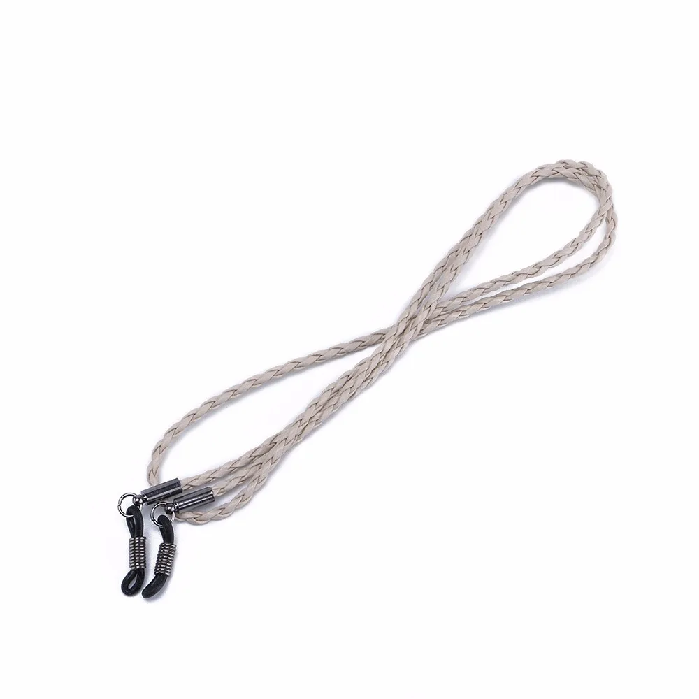 Цветная кожаная цепочка для очков 1 шт. шейный ремешок веревочный шнурок