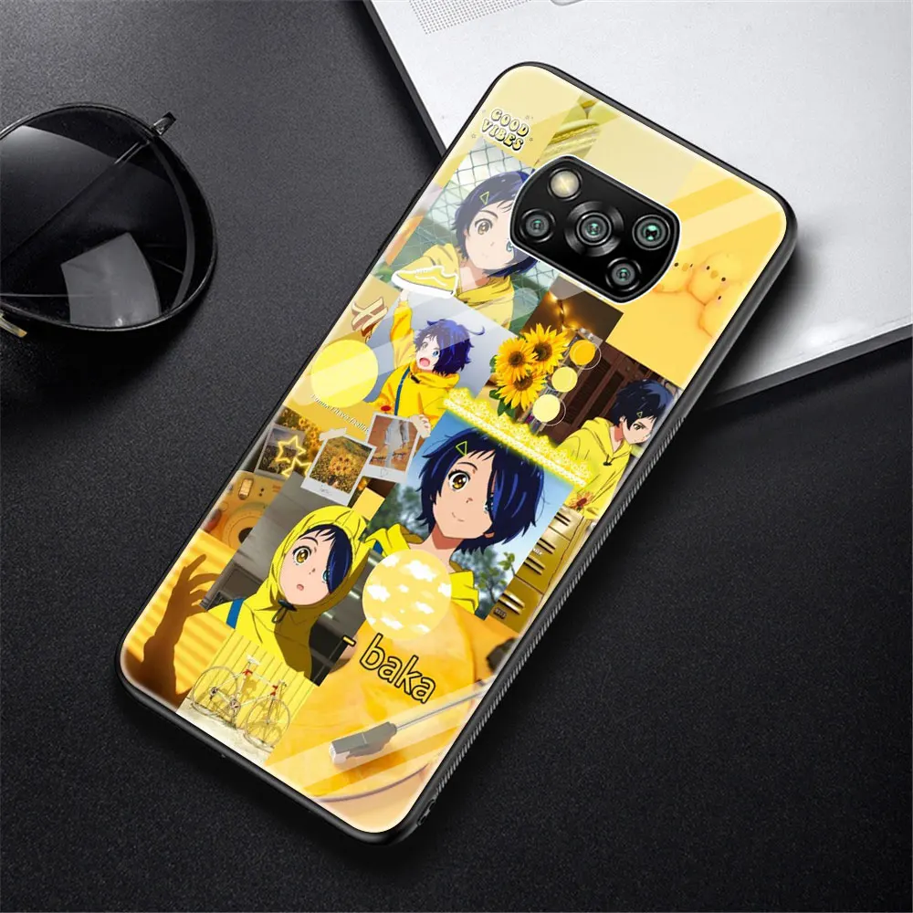 

Wonder EggS Priority Ai Kawaii Case for Xiaomi Mi Poco X3 NFC Note 10 Lite 9T 10T Pro CC9E 10S Tempered Glass Soft Edge Shell