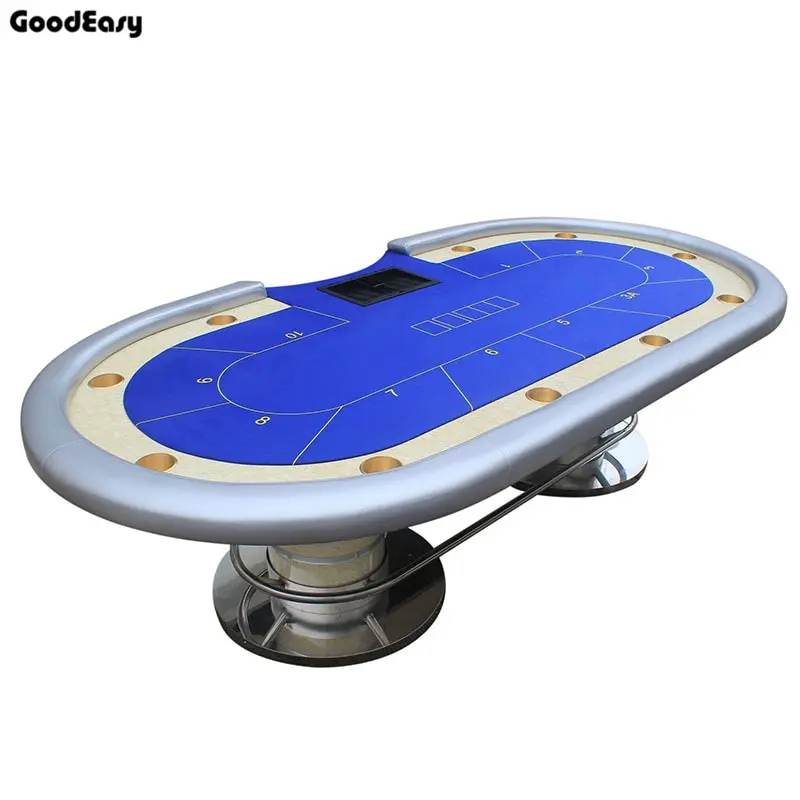 Деревянный стол для казино 280*140 см 6 цветов покерный Техасский квадратный столик