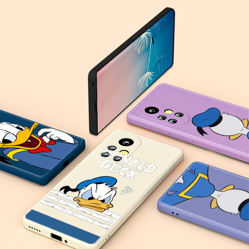 

Donald Duck Disney For Huawei Nova 8 8i 8SE 7SE 7 6SE 7i 6SE 6 5i 5 5T 5Z Pro 4E 4 3i 3 Liquid Silicone Soft Phone Case