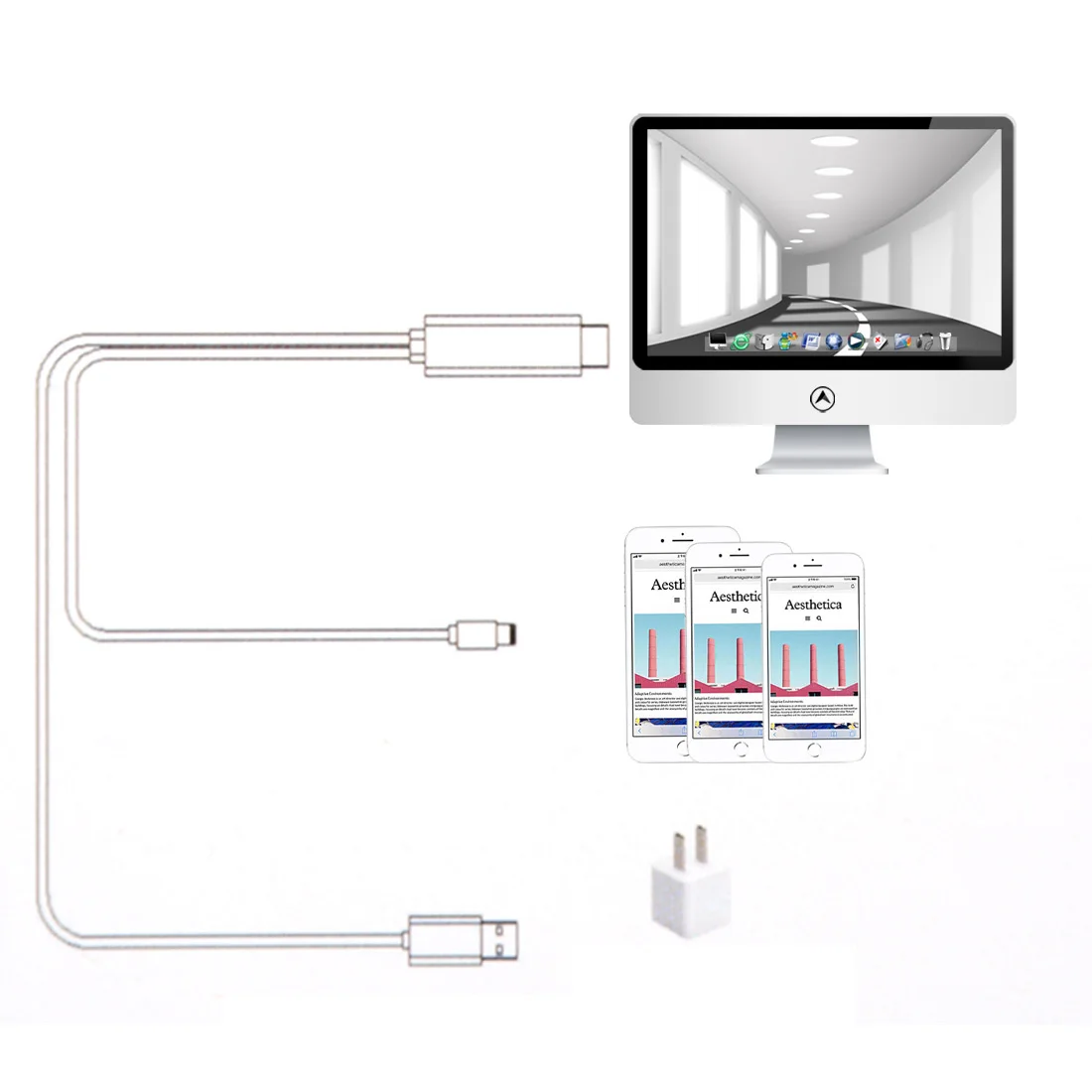 1080P iPhone HDMI HDTV AV Кабель адаптер для iOS 10 11 X 5 SE 6S 7 8 Plus iPad Air 2 Pro mini iPod|Кабели HDMI| |