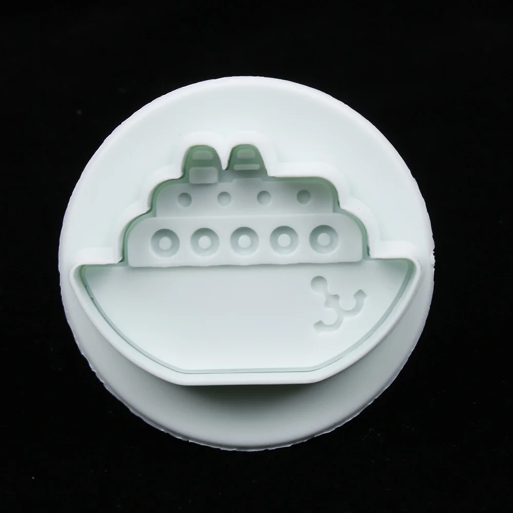 4 шт./компл. самолета/автомобиля/Танк/Форма Пластик печенья режущие инструменты