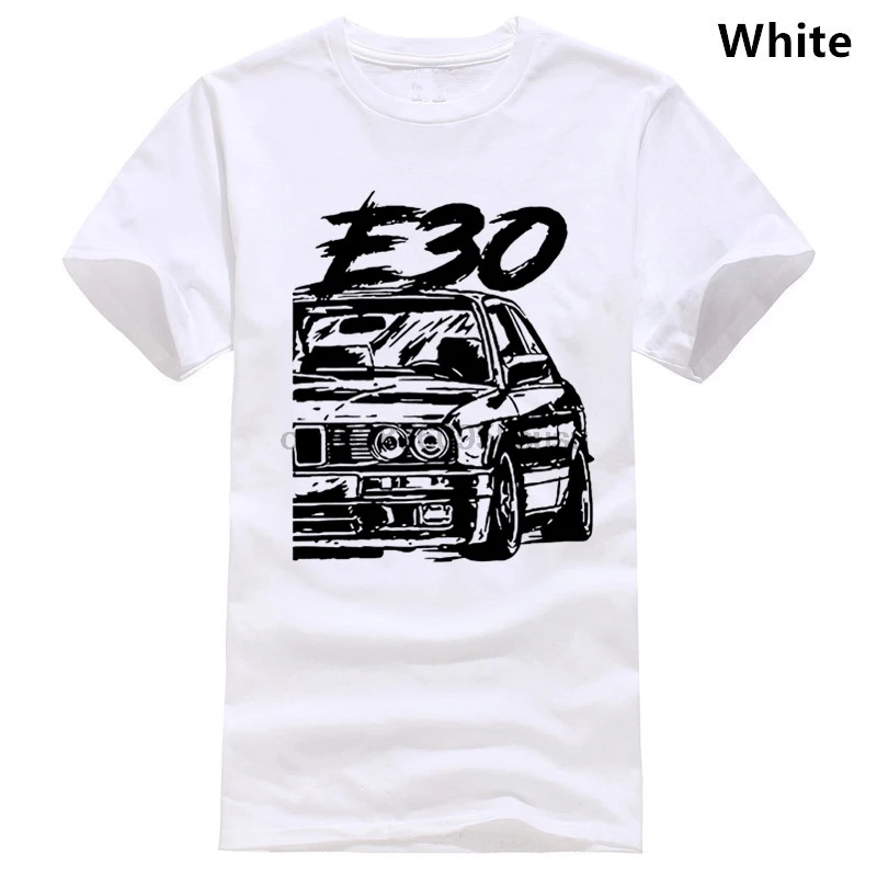 E30 футболка Дрифт Автоспорт старая школа цифровой РеМастированный S-5XL мотоцикл