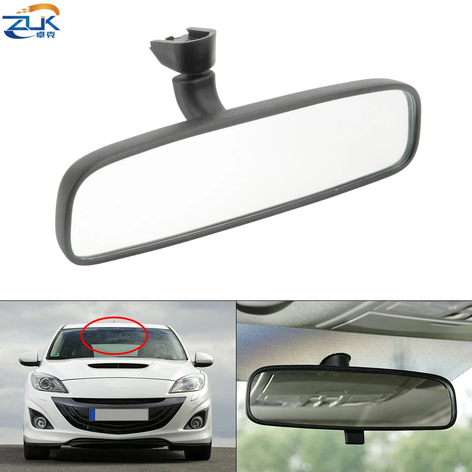 ZUK внутреннее зеркало заднего вида для Mazda 3 Axela BL 2009 2010 2011 2012 2013 2014 2 DE 07 14