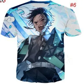 

Anime Pattern Japanese Women T-shirt Demon Slayer Cartoon Short Sleeve Clothes Harajuku Oversized Tshirts Summer Tops Female Tee