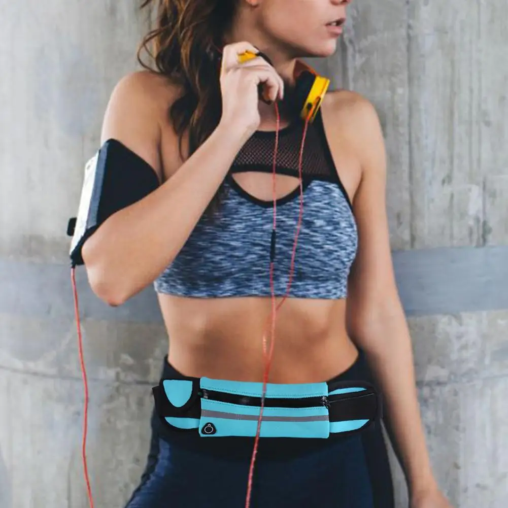 

Waist Bag Running Bag Waterproof Sports Belt Gym Bag Phone Case Women Hold Water Cycling Run Belt Portable