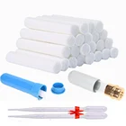 100 шт., фитили из хлопка для ароматерапии