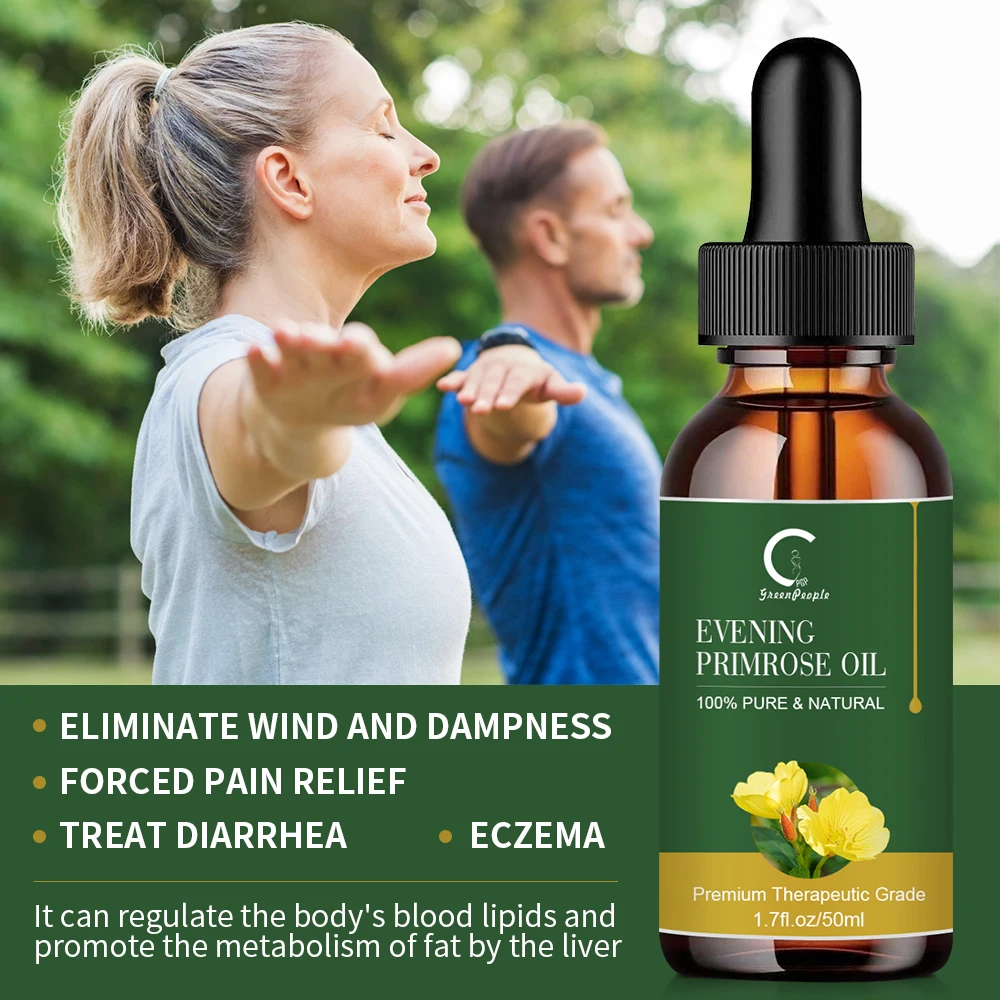 Вечернее масло примулы GPGP GreenPeople отбеливающий уход за кожей снимает беспокойство