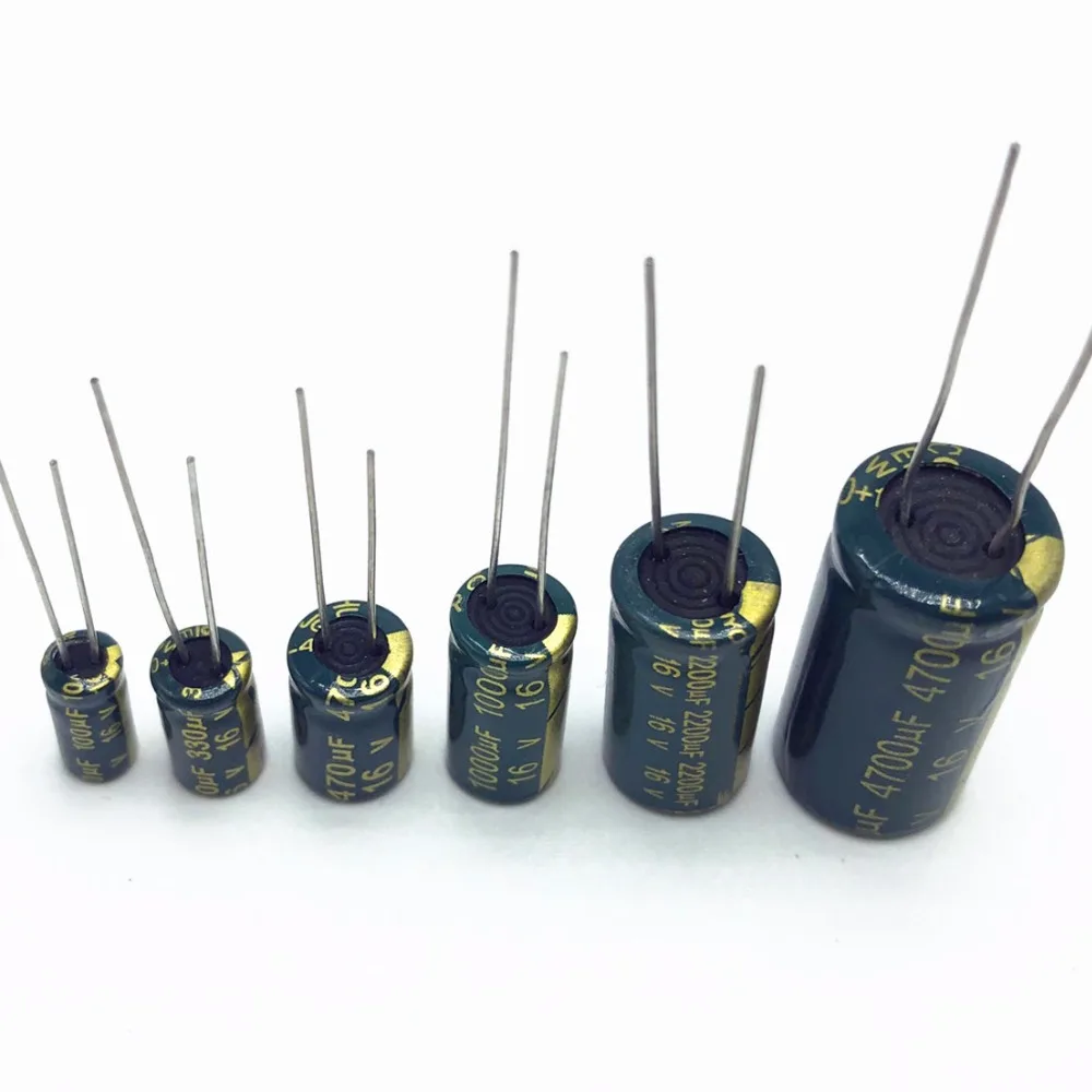 Aluminum Capacitor - High Frequency, Low ESR, 20% Tolerance - 10V to 400V - Range of Capacitances Available (10 options) image 4