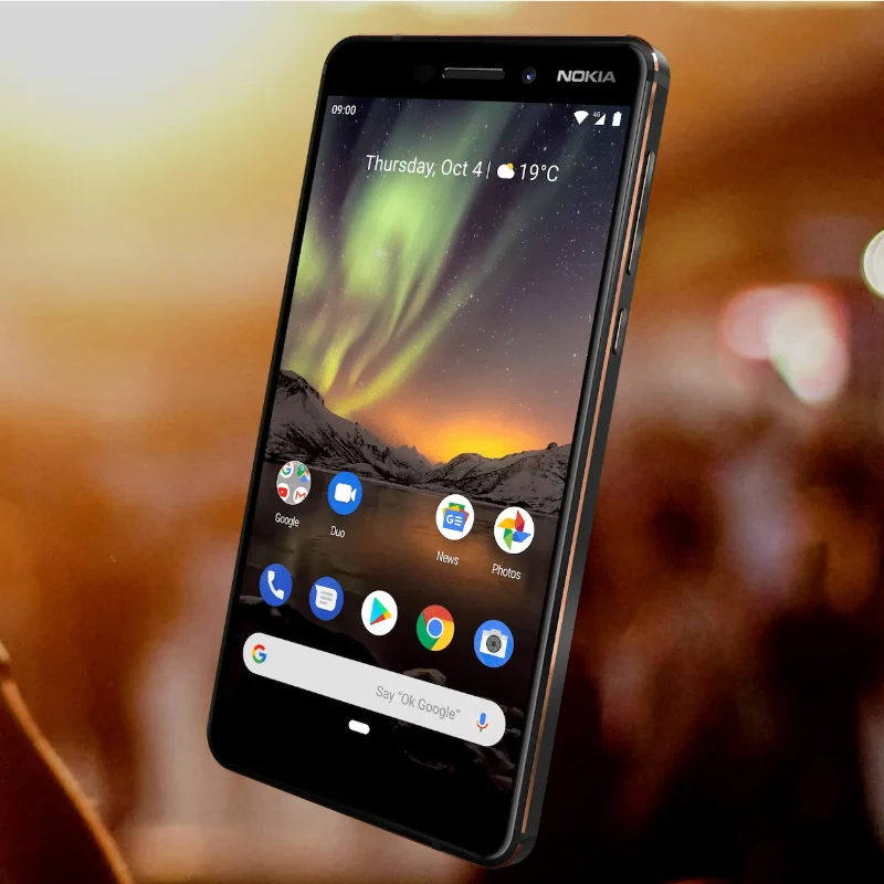 Смартфон Nokia 6 1 TA1050 с одной SIM-картой 4G Android 3 ГБ 32 Восьмиядерный процессор Snapdragon 630