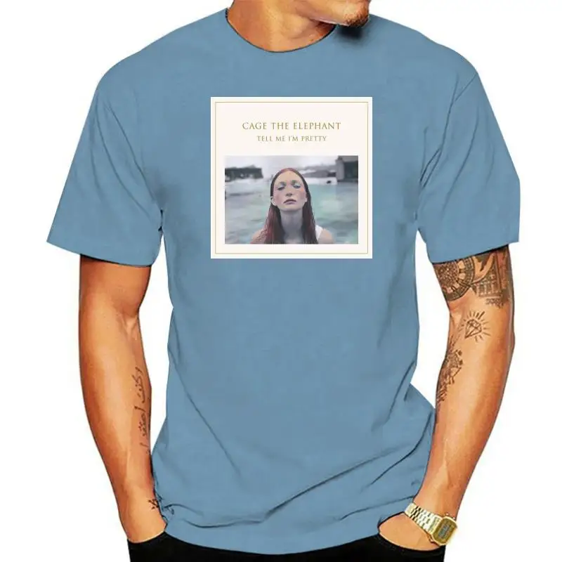 

Cage The Elephant Tell Me I'm Pretty 2016 Tour Black T Shirt New Official