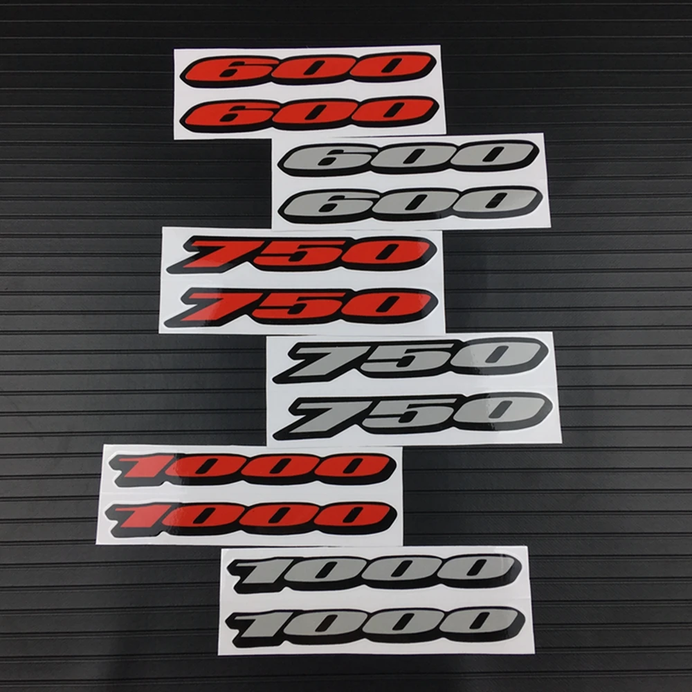 1 пара универсальных обтекателей для мотоцикла боковые наклейки наклейка Honda Suzuki