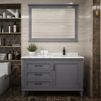 2020 new bathroom furnitures solid wood bathroom vanity SV206