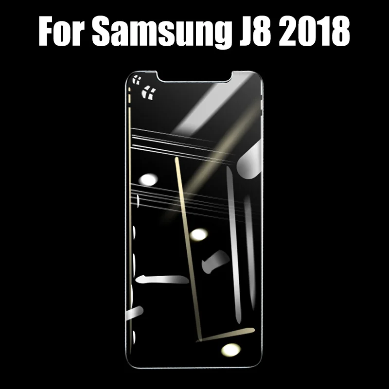 J8 2018 3-1 шт./лот закаленное Стекло для samsung Galaxy J4 Plus J6 J8 A6 A8 A7 Экран протектор для samsung A5 A3 A7 Стекло пленка - Цвет: J8 2018
