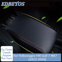 car armrest box cover for vw golf 7 mk7 2012 2020 cover armrest mat dust proof cushion automobiles interior accessories