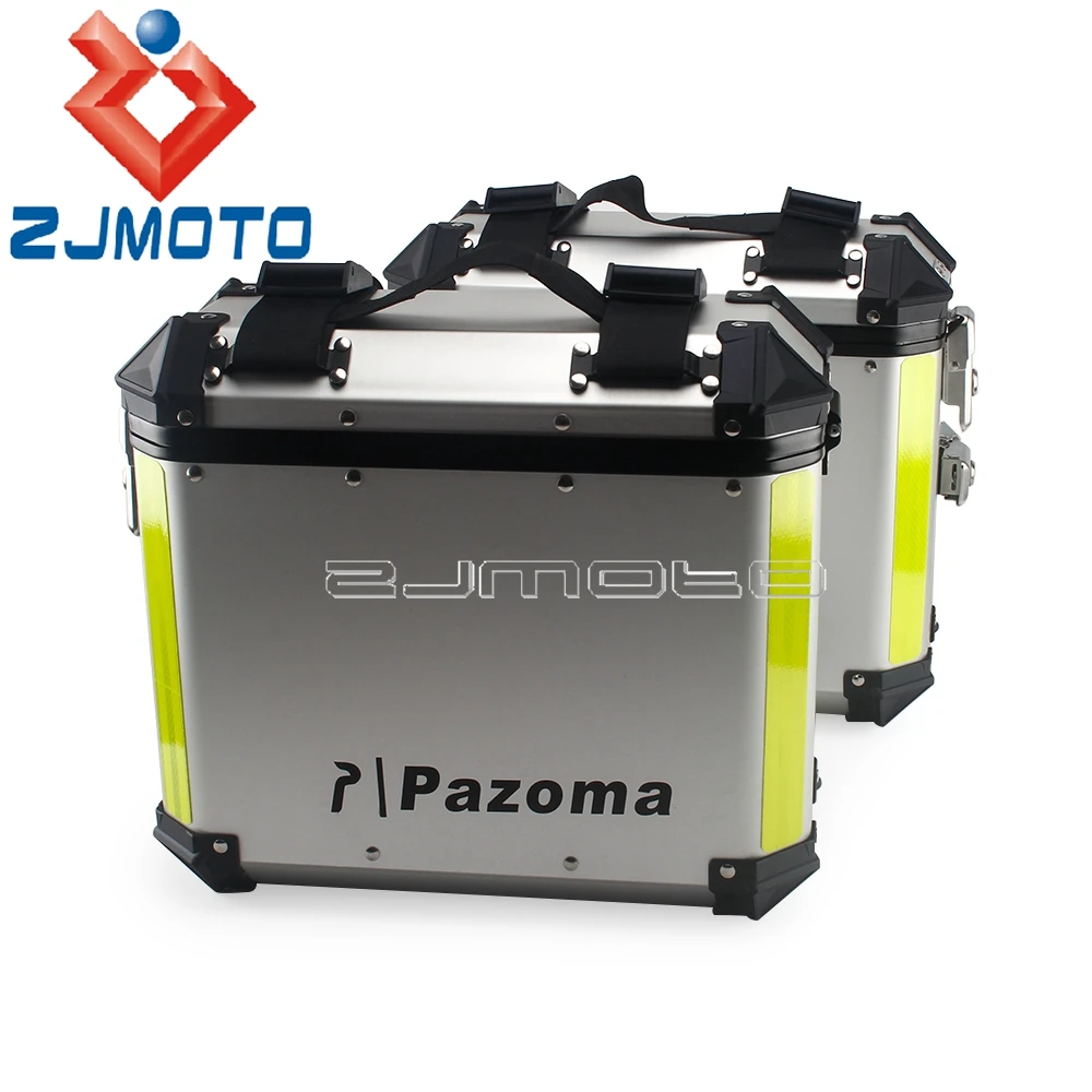 للبيع دراجة نارية السرج حقيبة 36L مقاوم للماء السلة صندوق الجانب أداة صندوق رف صناديق الأمتعة لسيارات BMW R1250GS F 750 800 850 GS V-Storm 650