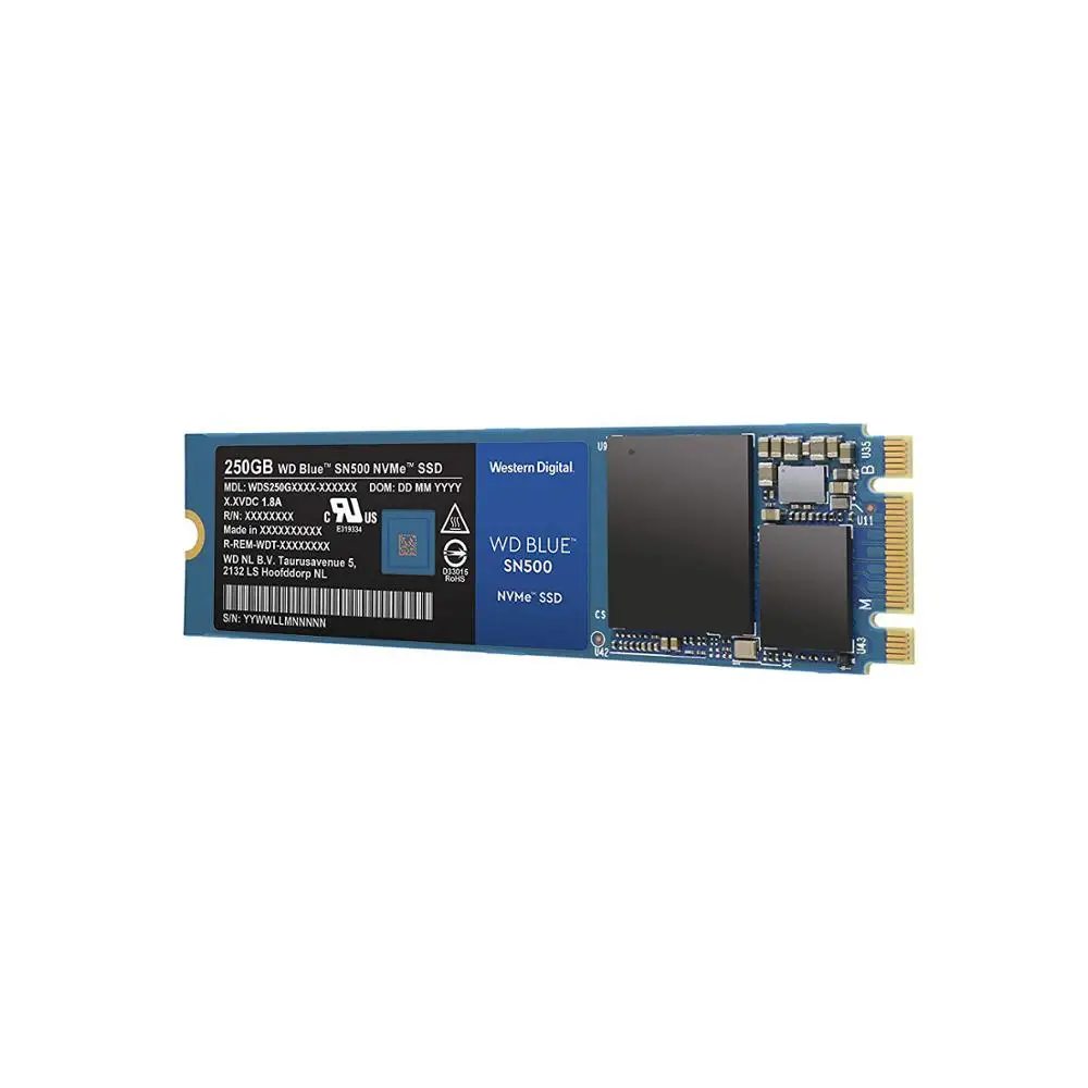 Внутренний твердотельный накопитель WESTERN DIGITAL WD BULE 1 ТБ 500 Гб 250 ГБ SSD M.2 2280 NVMe PCIe Gen3 * 2