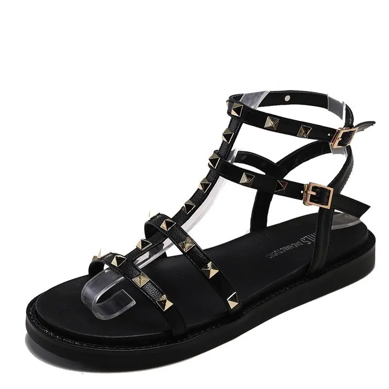 

Platform Summer Women's Sandals 2021 Fashion Rivet Gladiator Sandals Platform Sandals Open Toe Casual Ladies Sexy Shoes