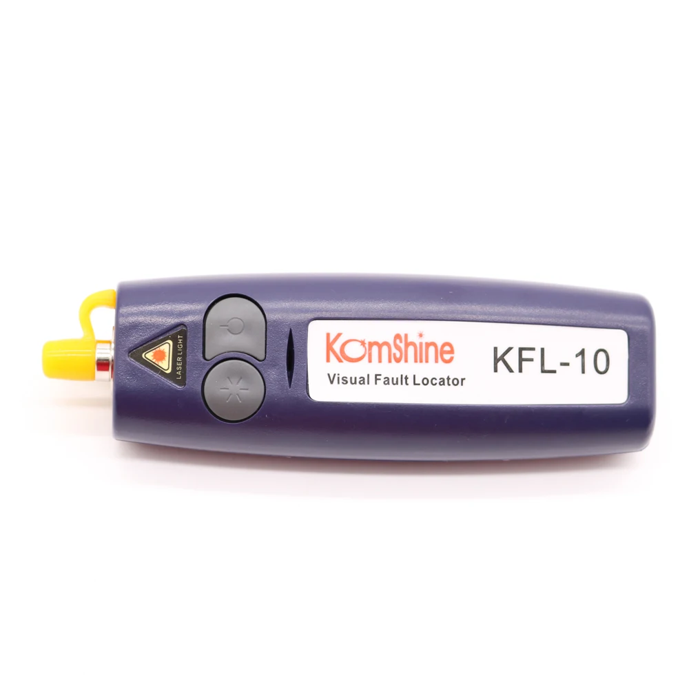 Мини 20 мВт VFL волоконно оптический кабель тестер KFL 10 12 км Диапазон 650 + нм красный