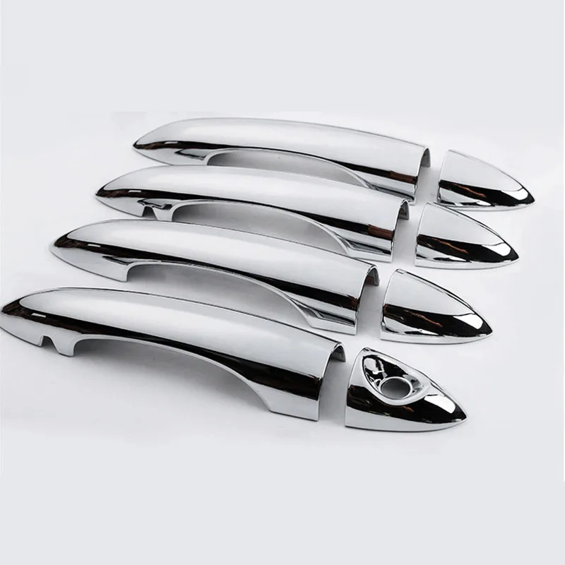 Накладка на дверную ручку автомобиля из углеродного волокна с левым приводом