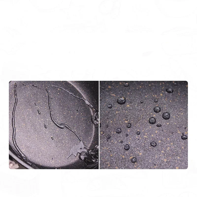 

Maifan Stone Deepening Frying Pan Non-stick Pan Household Wok Pan Steak Pan Wok Induction Cooker General Cookware Cast Iron