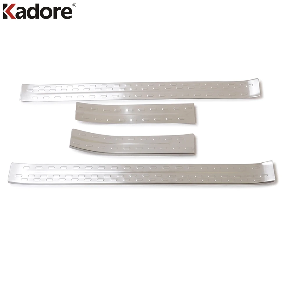 

For Nissan Qashqai 2018 2019 Stainless Steel Door Sill Scuff Plate Cover Trim Welcome Pedal Protector Guards Car Styling 4pcs