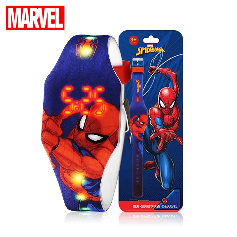 Детский ослепительный цветной светильник с изображением Человека паука