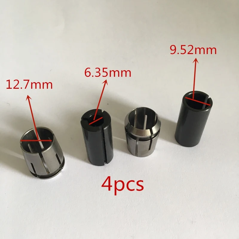 

1.2'' COLLET CONE NUT 12.7mm Replacement for Makita RP2300 RP2301 RP2301 ROUTER COLLET 1/4'' 3/8'' 6.35mm collet good quality