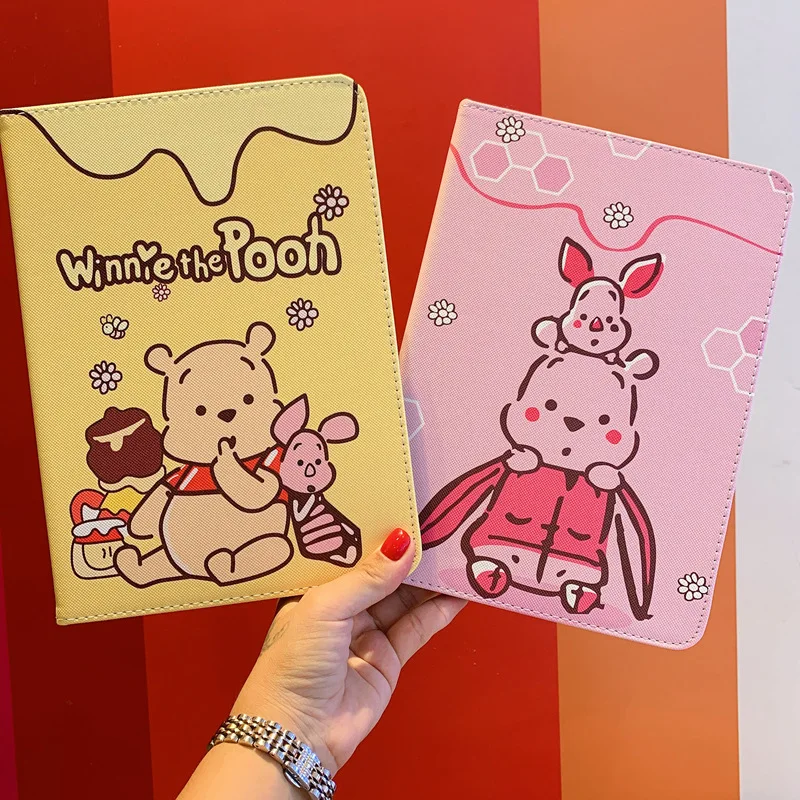 

2021 Disney for The new cartoon cub is suitable for ipad Mini 345 flat cover air 1 / 2 / 3 / 9.7 "anti falling cover 10.5