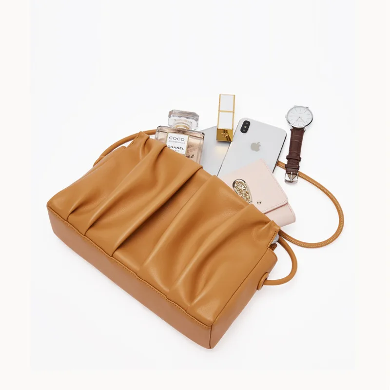 Миниатюрная Женская сумочка из натуральной кожи маленькая квадратная модная