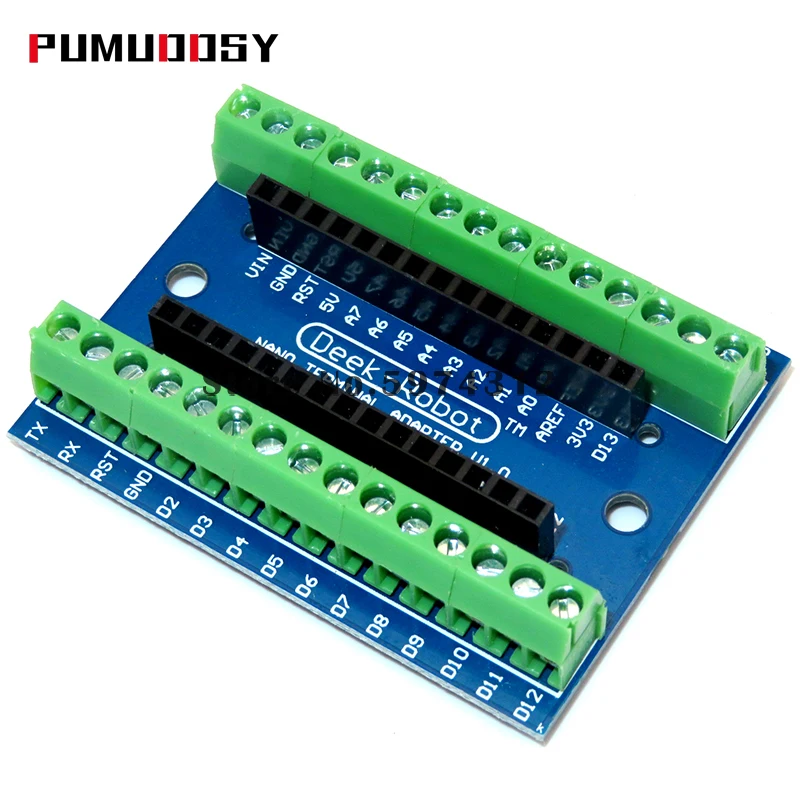 Стандартная плата адаптера терминала для Arduino Nano 3 0 V3.0 AVR ATMEGA328P AU модуль