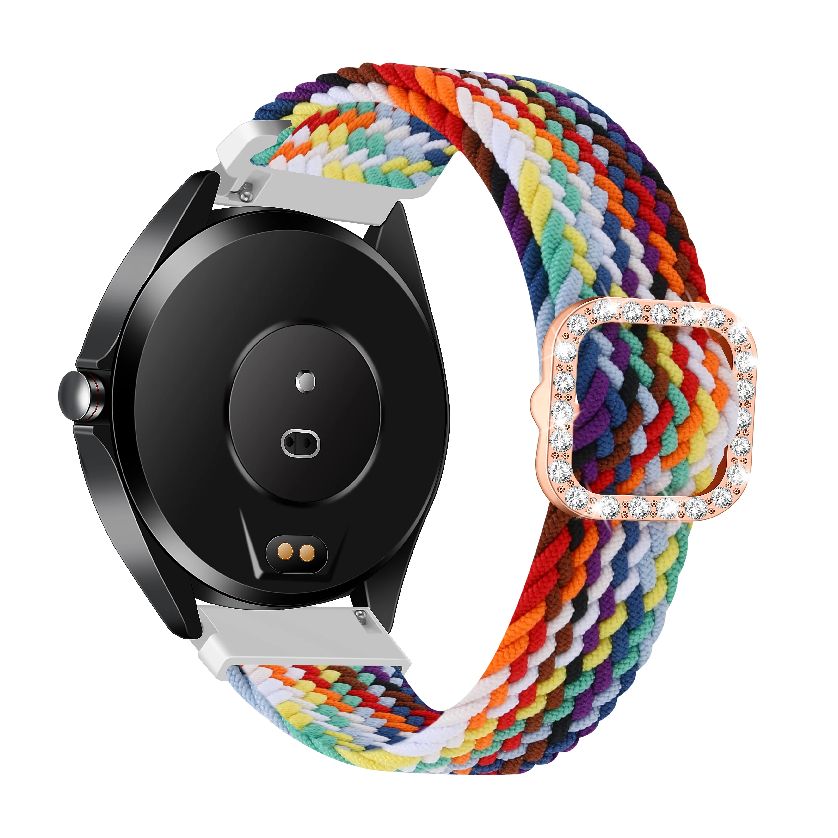 

20mm 22mm nylon Strap For Samsung Galaxy Watch 4 Active 2 Graffiti style strap For HuaMi Amazfit Huawei watch band