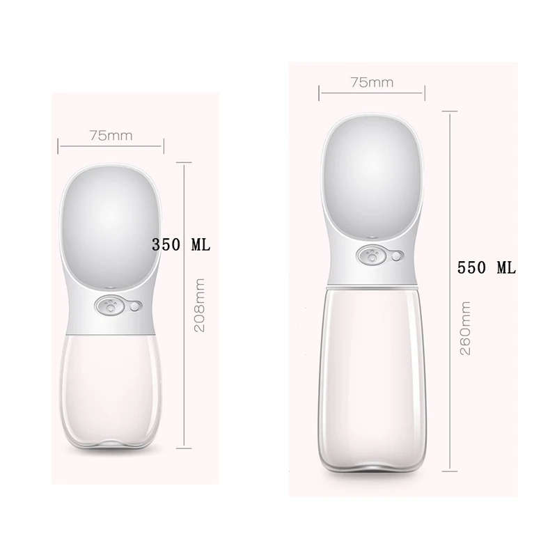 Портативная кормушка для собак и кошек поилка с бутылкой питья улицы|Кормление