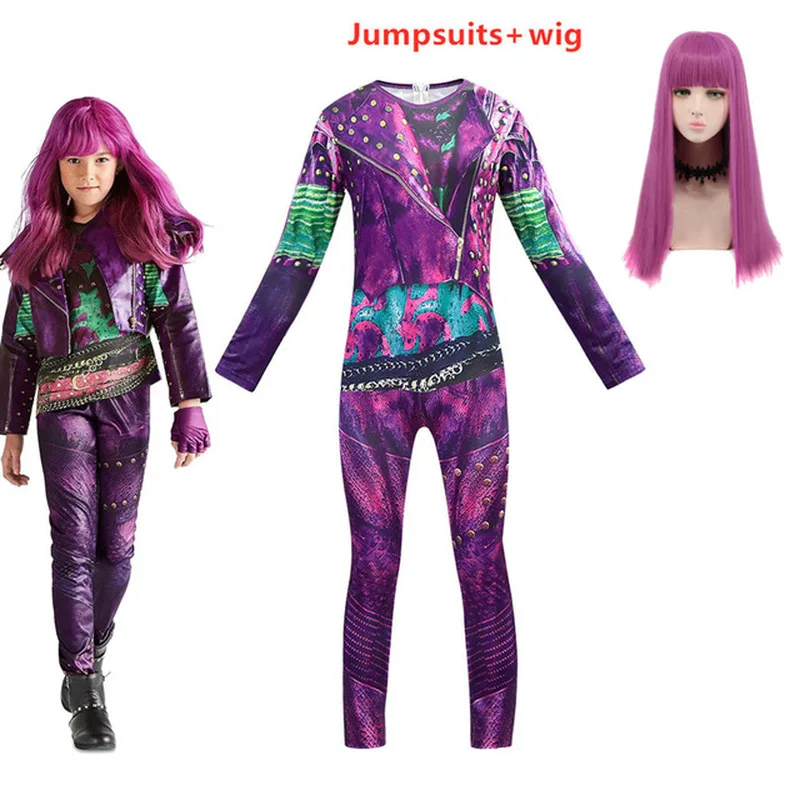 Новинка Детский Малый берета малефисент длинное живое зло Прямой Фиолетовый